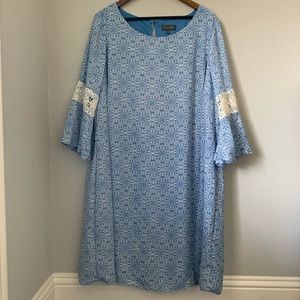 Luxology Boho Summer Dress w/ lace detail sleeves